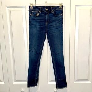 rag & bone 10 inch Capri Skinny Jeans